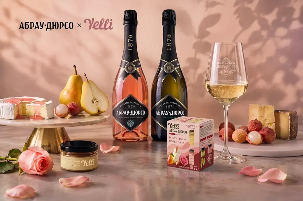 «Абрау-Дюрсо» и Yelli представляют совместную коллекцию